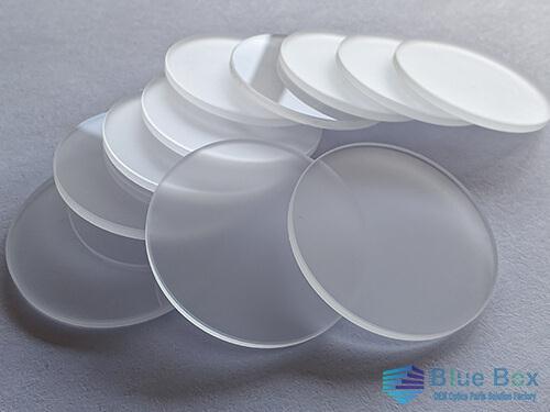 frosted glass